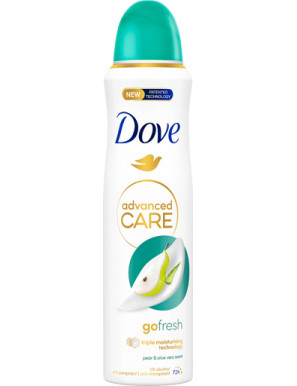 DOVE DEO SPRAY ADVANCED CARE PERA&ALOE ML.150