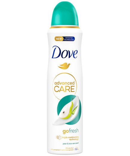 DOVE DEO SPRAY ADVANCED CARE PERA&ALOE ML.150