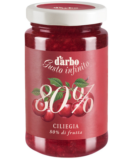 DARBO CREMA DI FRUTTA 80% CILIEGE G.250