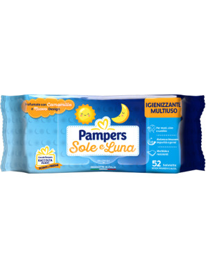 PAMPERS SOLE&LUNA SALVIETTINE IGIENIZZANTE X 52