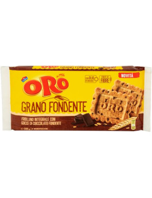 Saiwa Oro Frollino Integrali Grano E Gocce Cioccolato Fondente gr.300