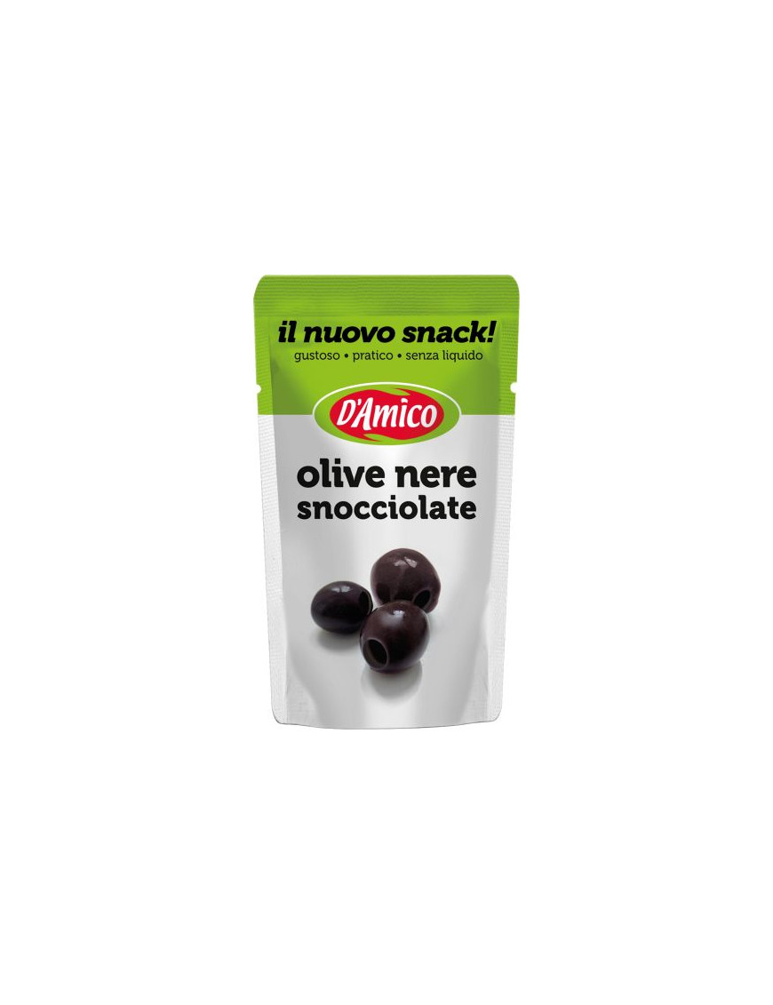 D'Amico Olive Nere Snocciolate gr.75