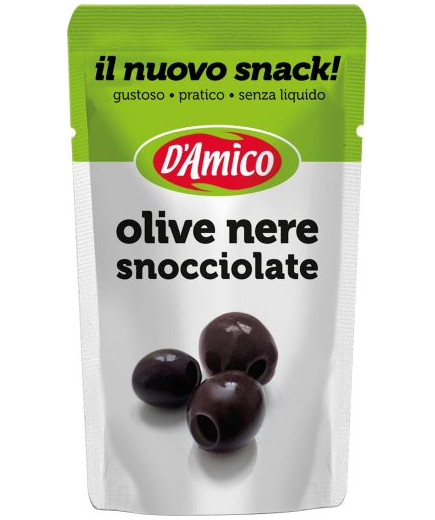 D'Amico Olive Nere Snocciolate gr.75