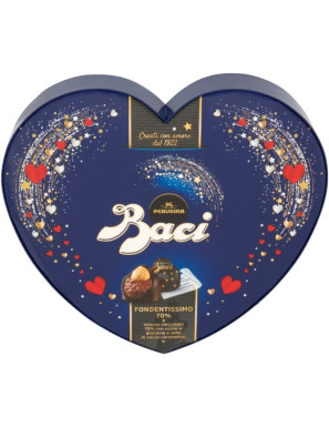 PERUGINA BACI CUORE FONDENTISSIMO70% G.100  -CONF. REGALO-