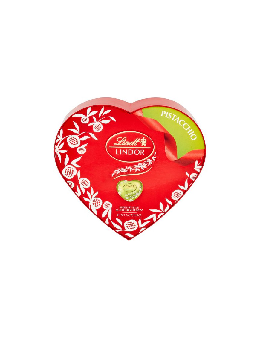 LINDT LINDOR SCATOLA CUORE PISTACCHIO G.82