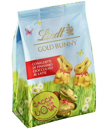 LINDT GOLD BUNNY OVETTI G.140 BAG