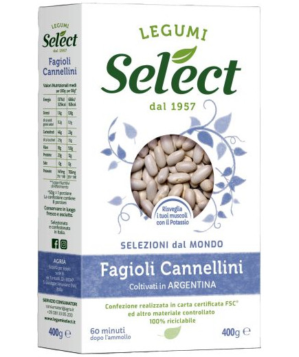 Select Fagioli Cannellini gr.400 Astuccio