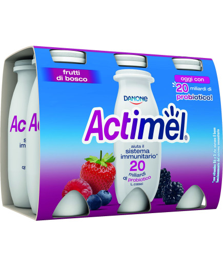 Danone Actimel Fragola ml.100X6