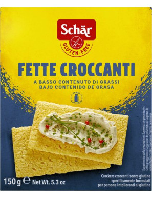 Schar Fette Croccanti gr.150 Senza Glutine