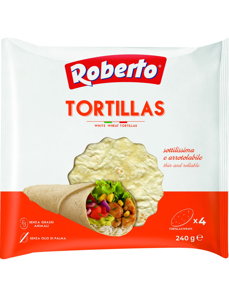Roberto Tortillas gr.240 4 pezzi