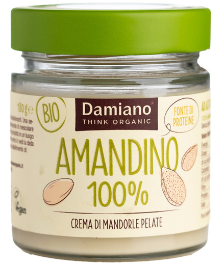 DAMIANO AMANDINO CREMA DI MANDORLE PELATE 100% G.180