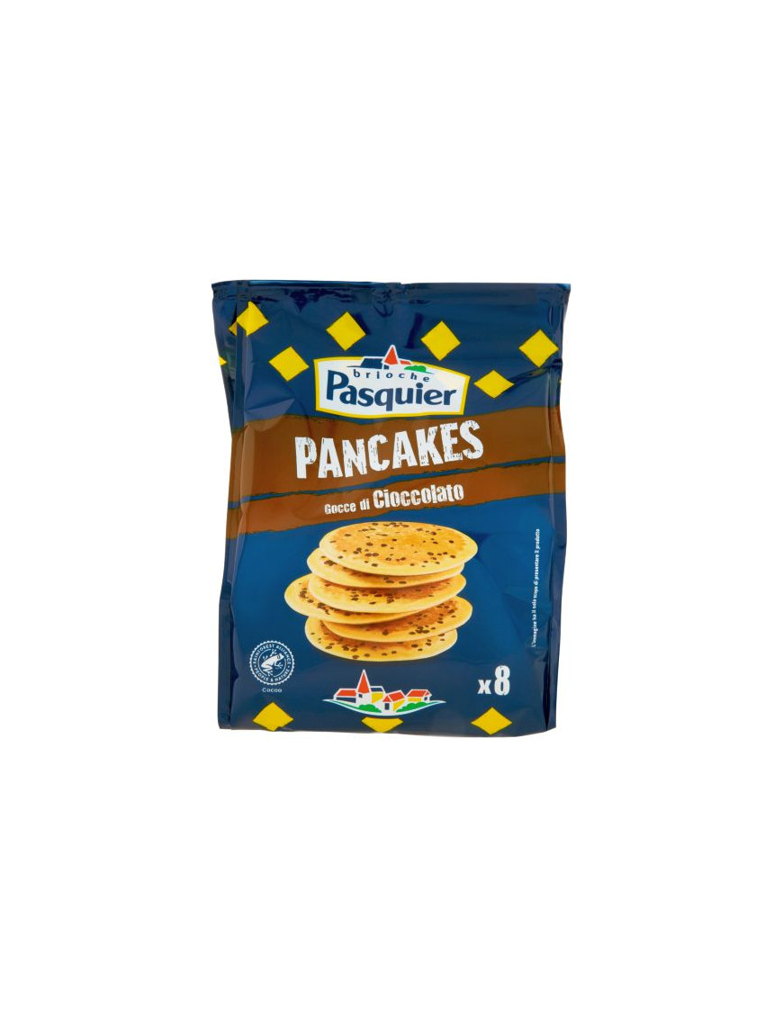 PASQUIER PANCAKES G.280 C/GOCCE CIOCC. (8PZ)