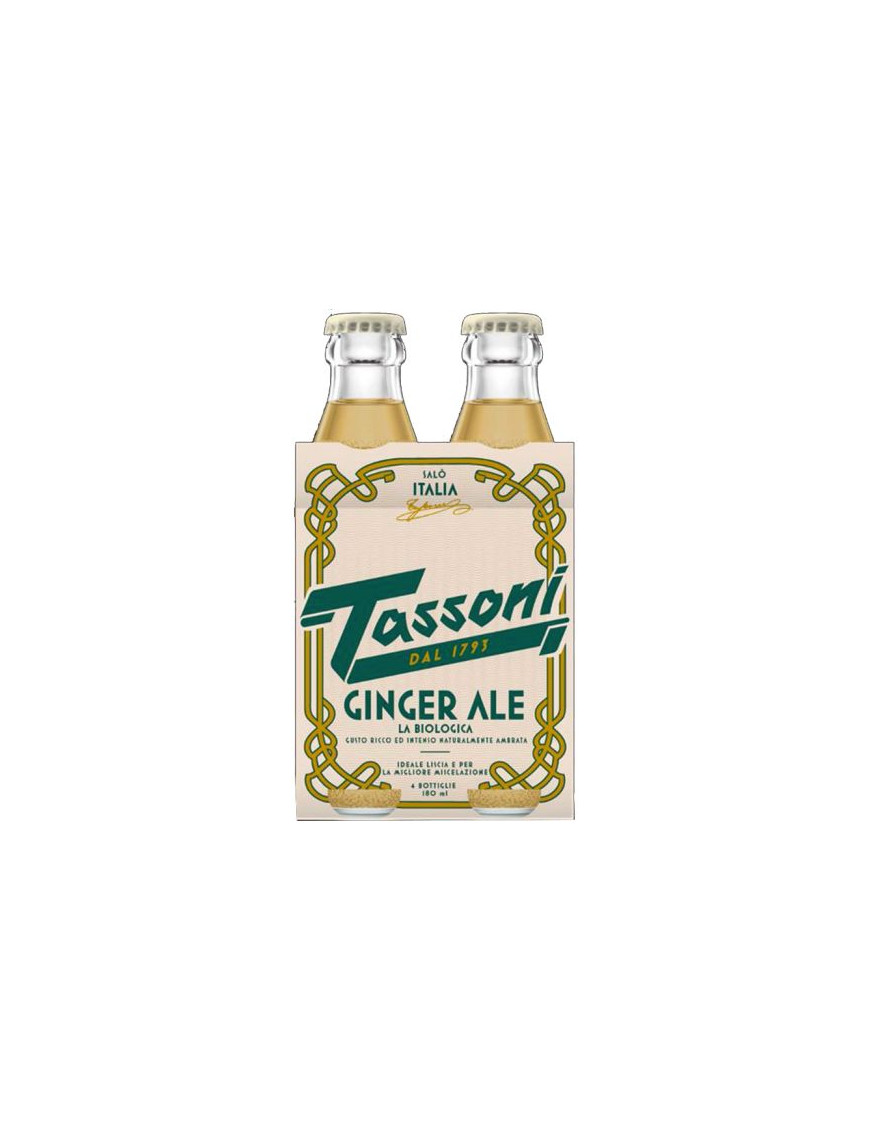 TASSONI GINGER ALE CL.18X4 BIO BTG