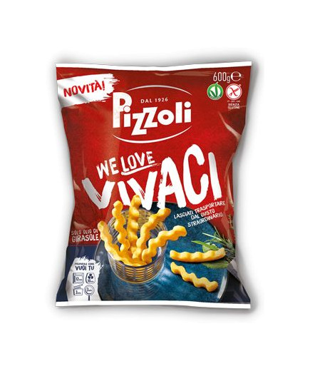 Pizzoli We Love Vivaci Preaffettate Surgelate gr.600