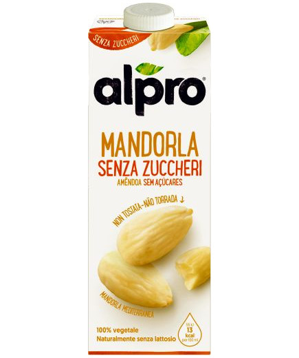 Alpro Mandorla Non Tostata Senza Zucchero lt.1