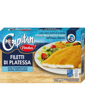 FINDUS FILETTI DI PLATESSA IMPANATI G.250