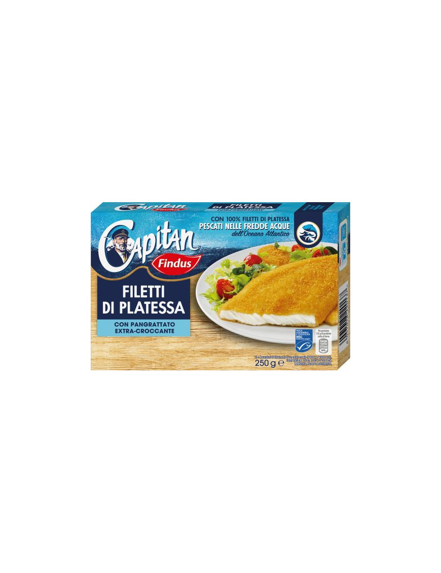 FINDUS FILETTI DI PLATESSA IMPANATI G.250