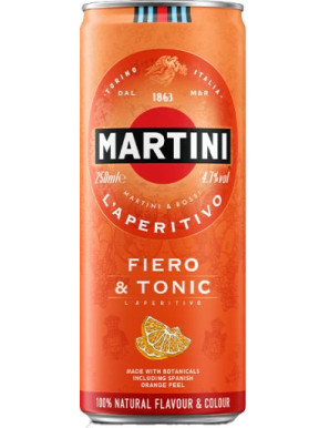 MARTINI FIERO & TONIC CL.25 LATTINA