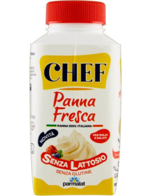 Parmalat Chef Panna Fresca Senza Lattosio ml.230