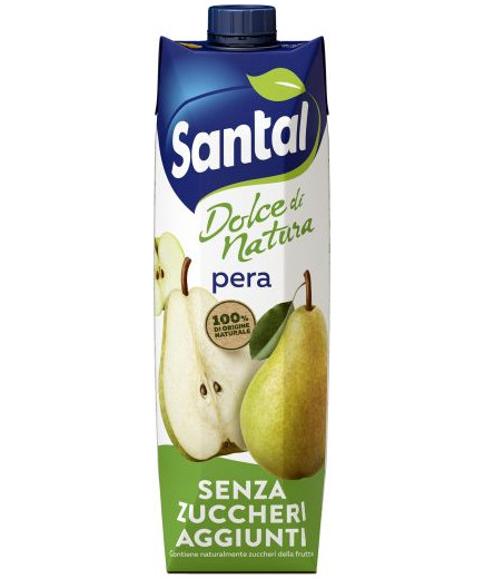 SANTAL SUCCO LT.1 PERA S/ZUCCHERI AGG. BRIK