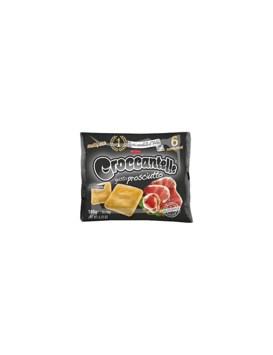 Forno Damiani Croccantelle Multipack Prosciutto gr.30X6