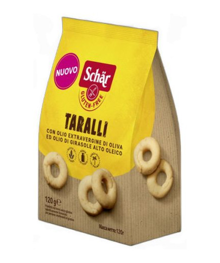 SCHAR TARALLI GR.120 S/GLUTINE