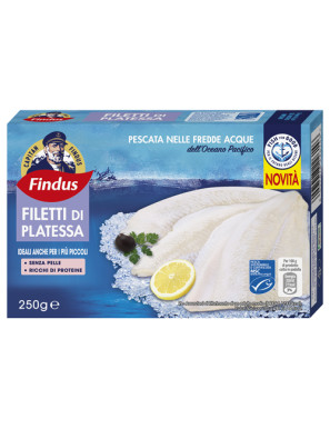 FINDUS FILETTI DI PLATESSAG.250