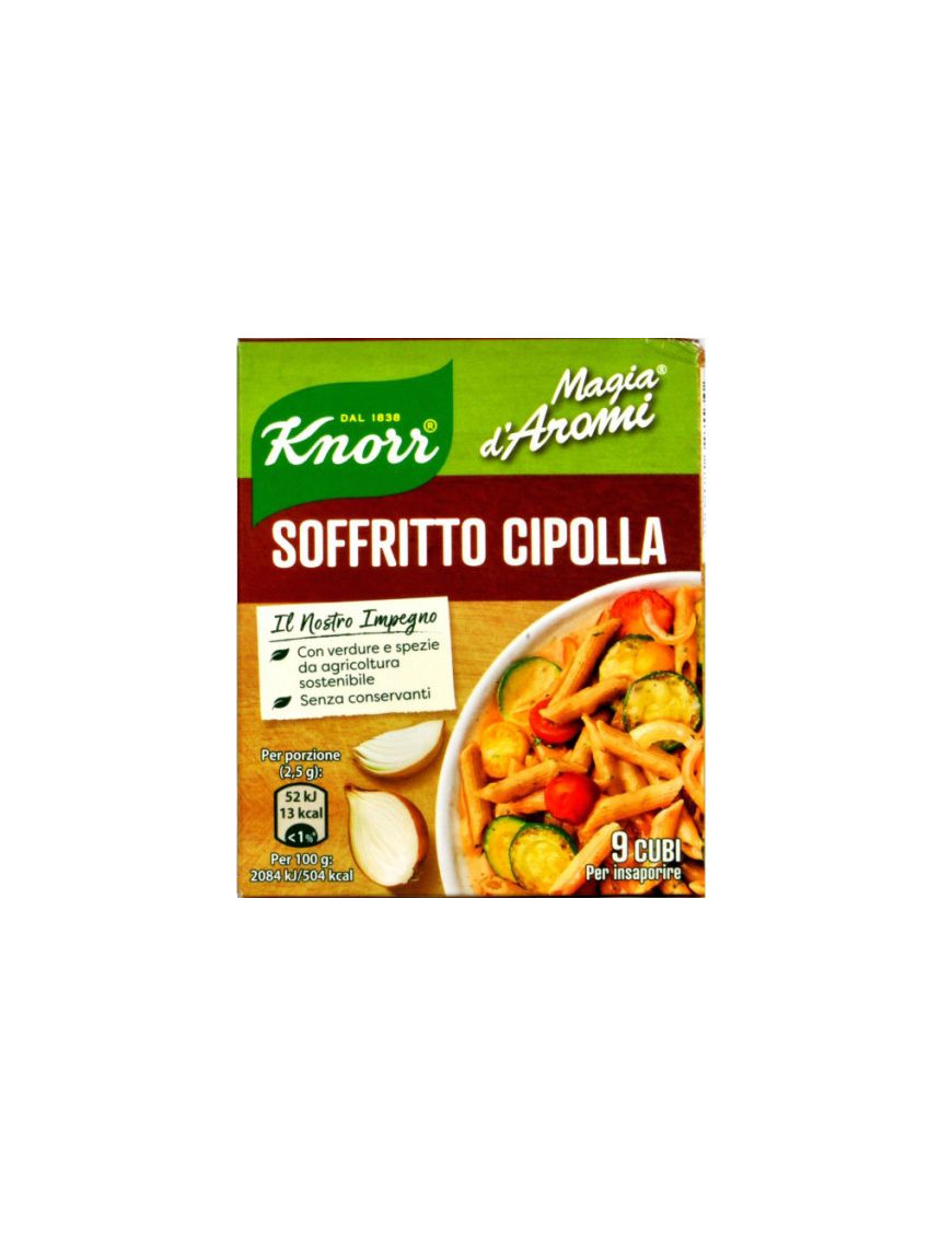 KNORR MAGIA DI AROMI SOFFRITTO CIPOLLA 9 CUBI G.90