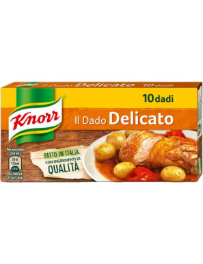 KNORR DADO DELICATO X10 G.100 TAVOLETTA