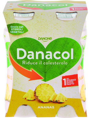 Danone Danacol gr.100X4 Ananas