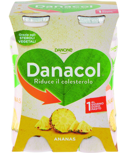 Danone Danacol gr.100X4 Ananas