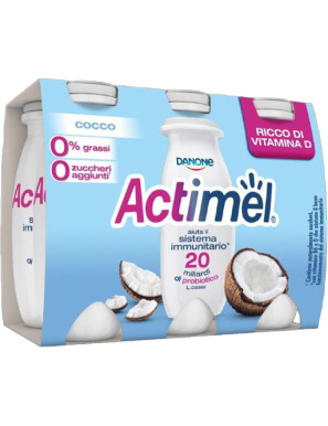 DANONE ACTIMEL 0,1% ML.100X6 COCCO