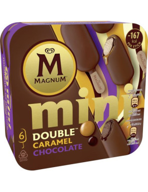 ALGIDA MAGNUM MINI DOUBLE CHOC-CAR X6 G.283