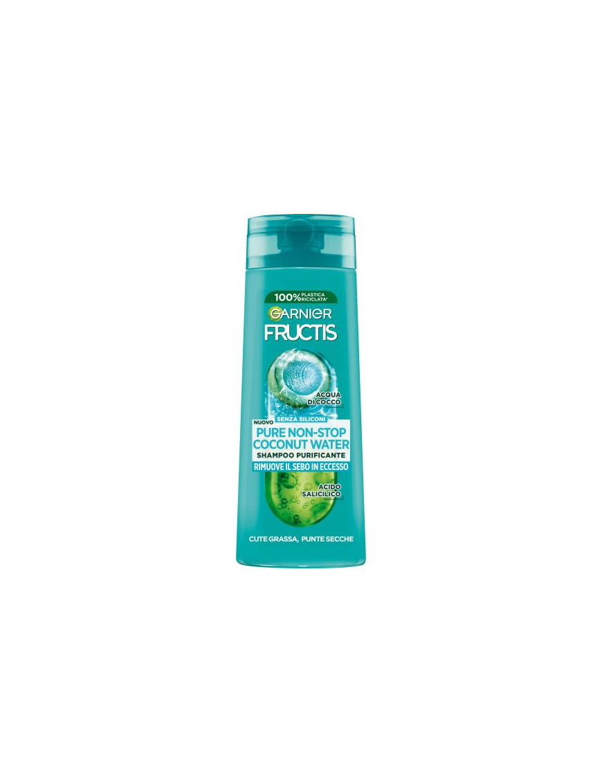 FRUCTIS SHAMPOO PURE STRONG COCONUT ML.250