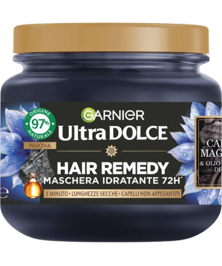 ULTRA DOLCE HAIR REMEDY MASCHERA CARBONE IDRATA 72H ML.340