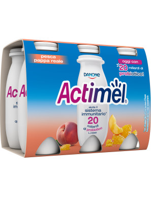 DANONE ACTIMEL ML.100X6 PESCA/P.REALE