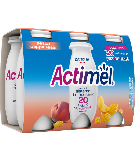 DANONE ACTIMEL ML.100X6 PESCA/P.REALE