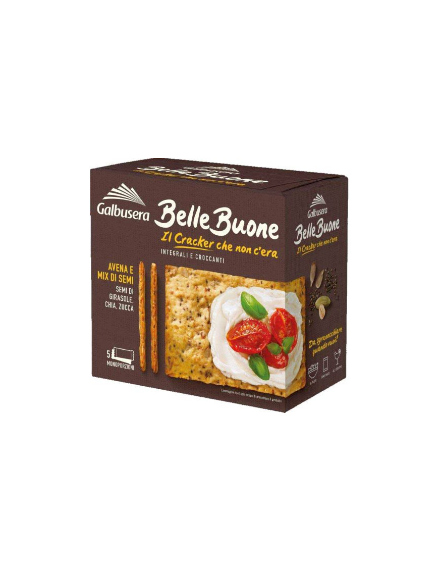 GALBUSERA BELLE BUONE CRACKER G.200 AVENA MIX SEMI