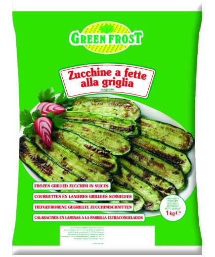 GREEN FROST ZUCCHINE A FETTE ALLA GRIGLIA KG.1 SURG