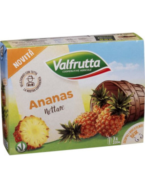 VALFRUTTA SUCCO ML.200X3 ANANAS