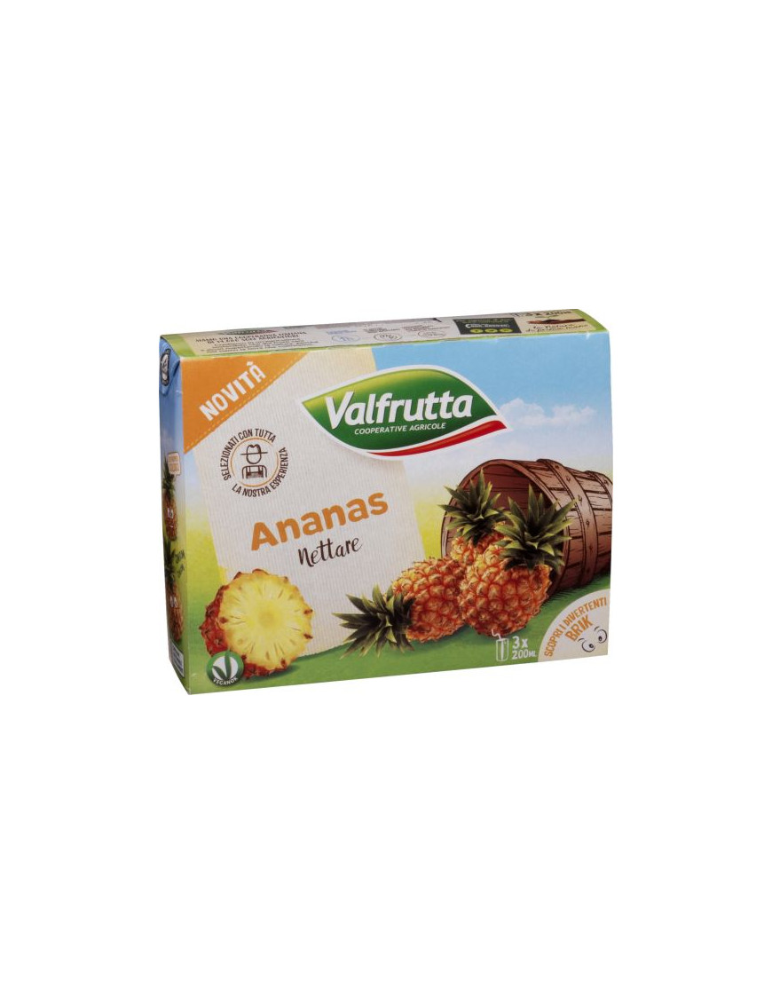 VALFRUTTA SUCCO ML.200X3 ANANAS
