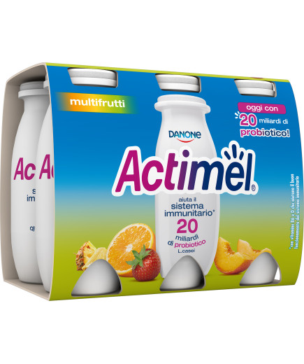 Danone Actimel Multifrutta ml.100X6