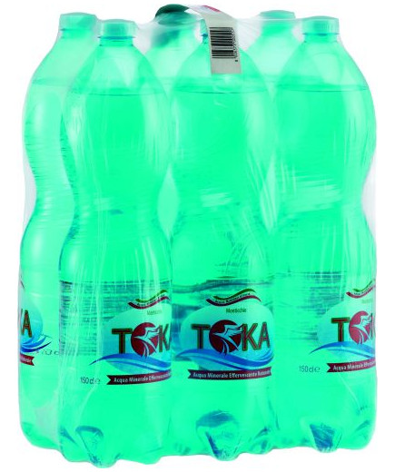 Toka Acqua Effervescente Naturale lt.1,5