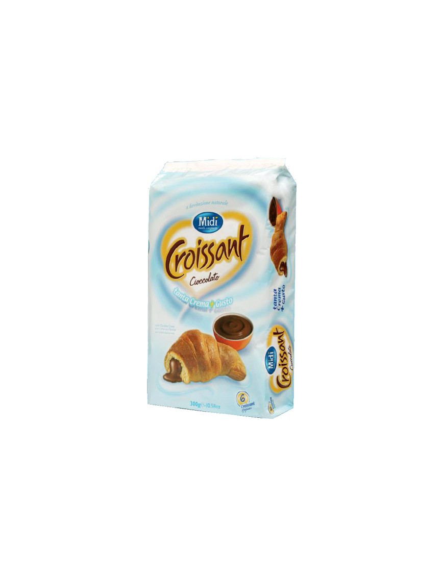 Midi Croissant Crema Cioccolato X6 gr.300