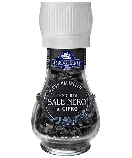 Drogheria & Alimentari Sale Nero Di Cipro Con Tappo Macinello gr.50