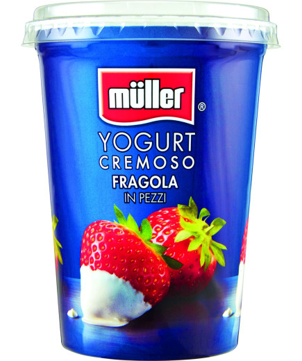 Muller Crema Yogurt Fragola gr.500