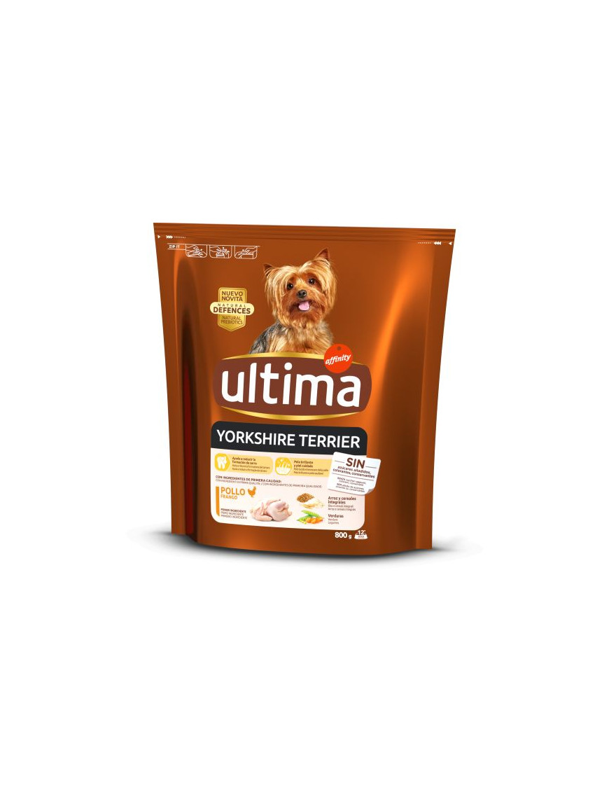 Ultima Dog Yorkshire gr.800 Secco Busta