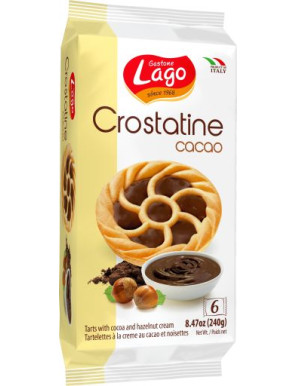 Lago Crostatine Cacao gr.240 (6 pezzi)