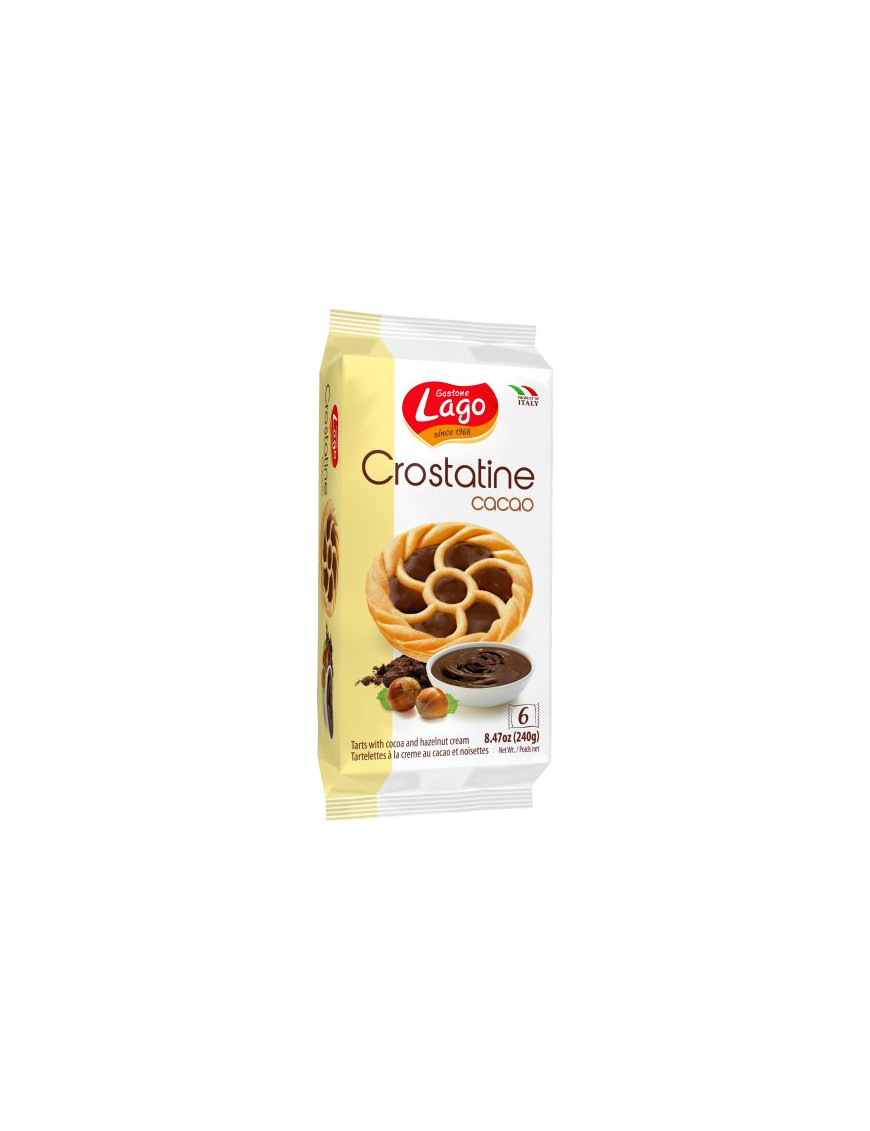 Lago Crostatine Cacao gr.240 (6 pezzi)