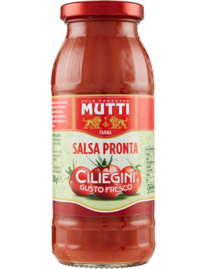 Mutti Salsa Pronta Ciliegini in Bottiglia gr.300